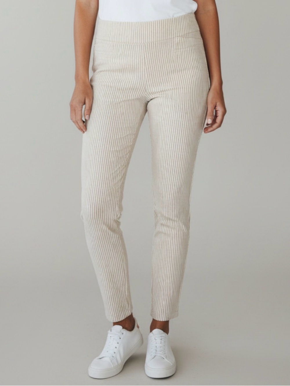 Renuar Pull-On Skinny Ankle Pants